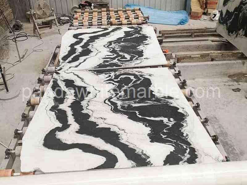 Panda Black Marble Polished